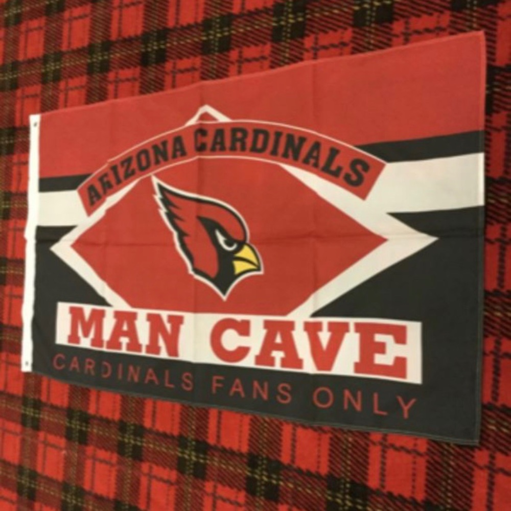 Brand new Arizona Cardinals banner flag